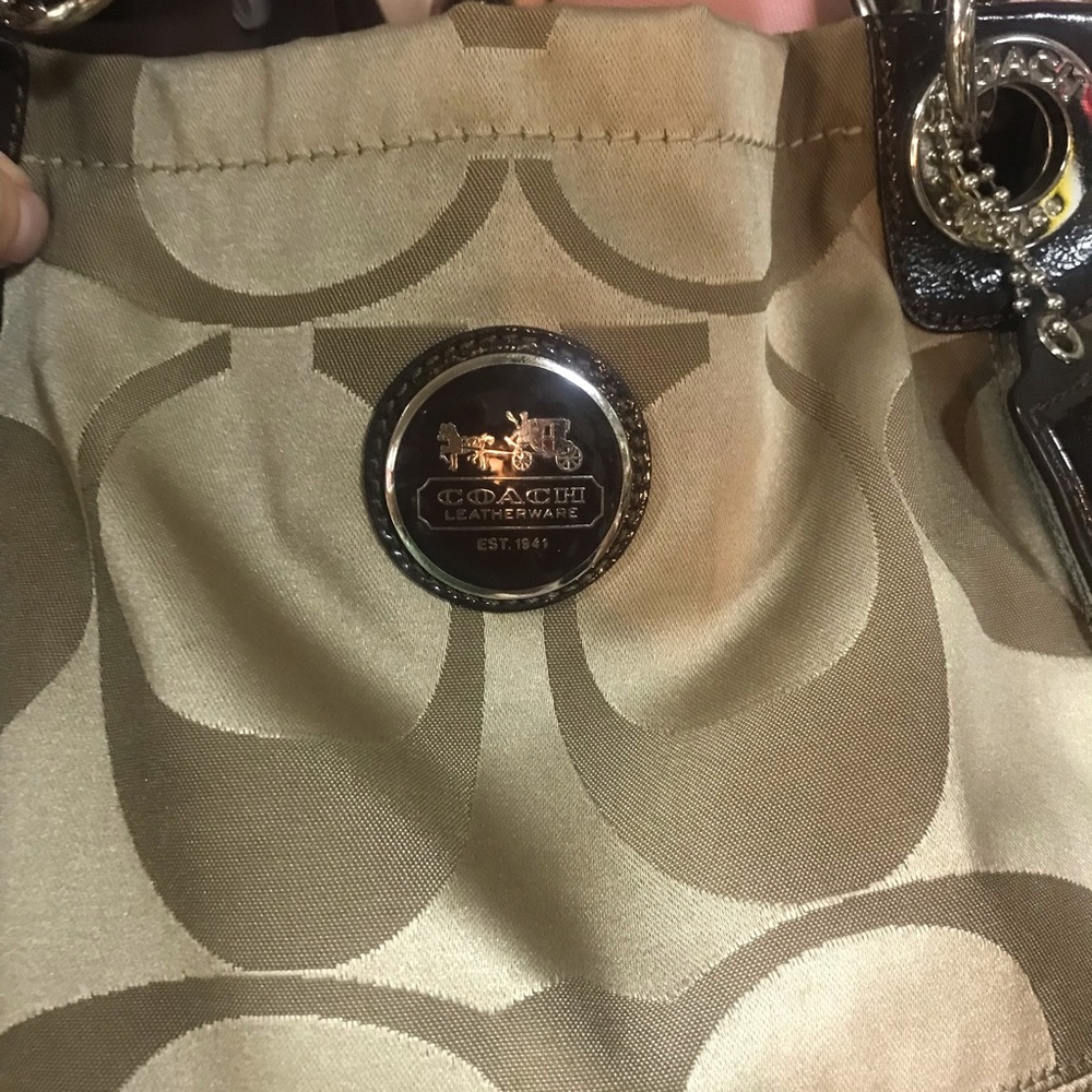 Women’s Coach Brown /Tan Boho Bag..😍 - Picture 4 of 5